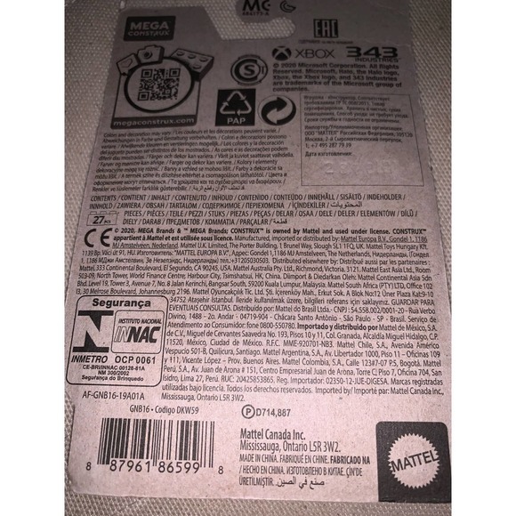 MEGA Halo Infinite Heroes Series 12 Marine Sniper Female Mini Figure - Picture 3 of 3